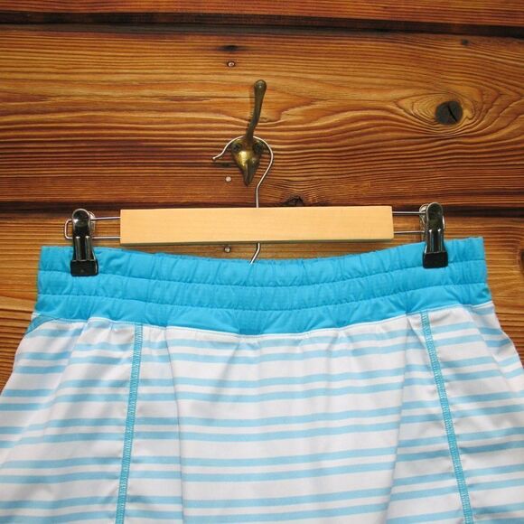 Lululemon Run: Track Attack Skirt Twin Stripe Spry Blue / Spry Blue - Picture 5 of 10